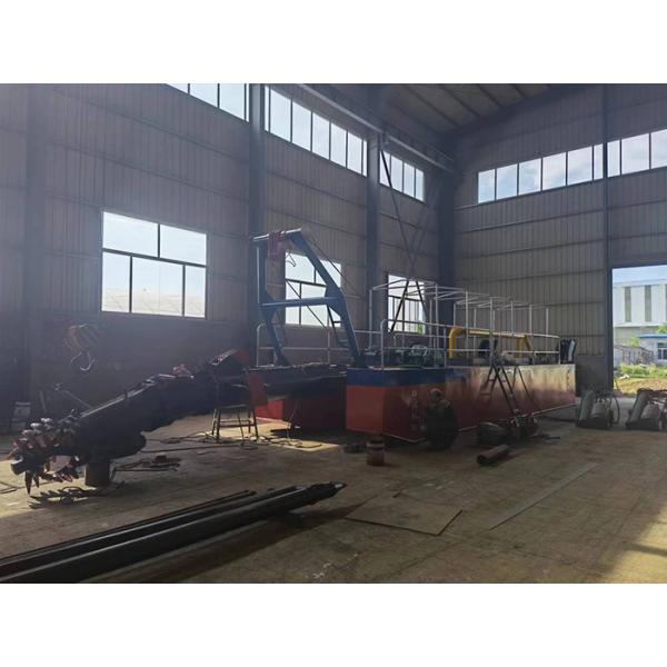 WN200 Cutter Suction Dredger с красным цветом для дноуборочной работы