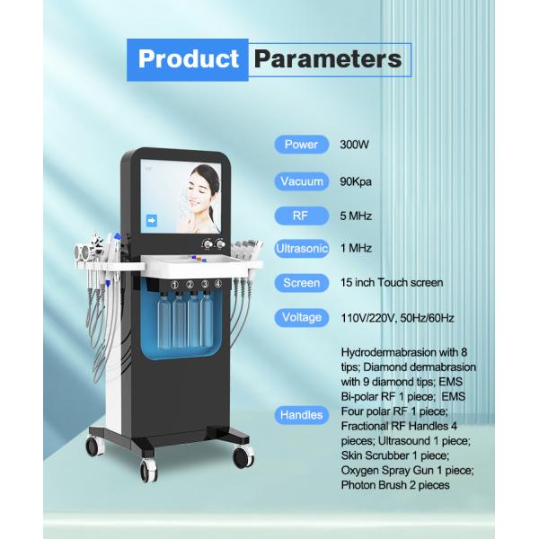 2024 High Quality Korea H2o2 Hydro Beauty Facial Diamond Hydra Dermabrasion Facial Skin Multifunctional Machine