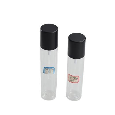 100ml 120ml Full Cover Fine Mist White PET Spray Bottle with Collar Material PET