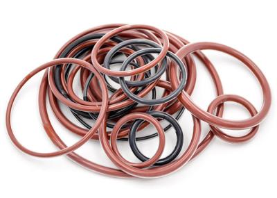 FEP PFA Clear Coating FEP O Ring Encapsulated FKM / Silicone High Temperature Resistance