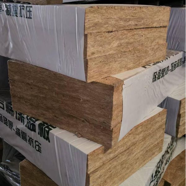 600mm Width Rockwool Insulation Sheets with Non-combustible Class A1 and Sound Absorption Coefficient 0.85