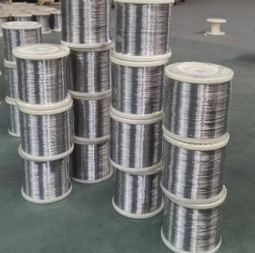 1.45 ΜΩ·m High Temperature Annealed Fecral Wire / Alloy Fecral Wire In Coils