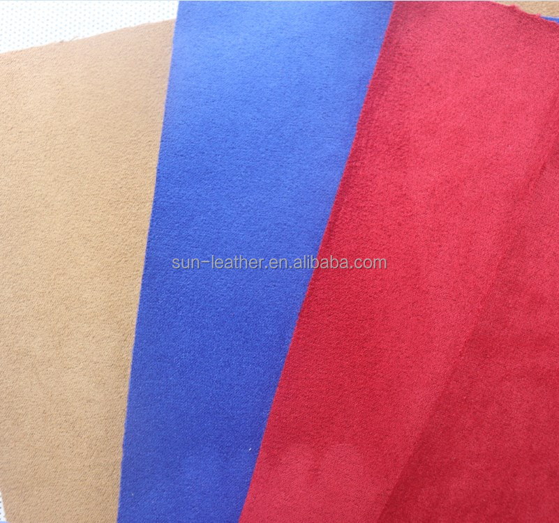 100% Polyester Suede Fabric Various Colors Tricot Knit Dyed Pattern Wide Use for Organic Lining Sheer Memory Features Hexagonal