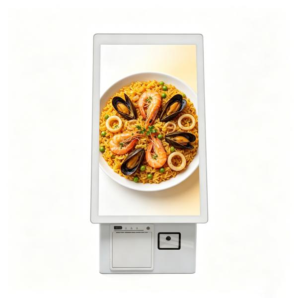 21.5 Inch Screen Size Custom Kiosk Design Self Ordering Kiosk Supporting Android Windows or LINUX OS