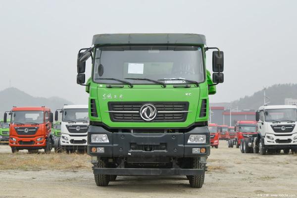 Dongfeng Tianlong KC Heavy Truck 420 350 HP 8x4 6X4 5.8m Dump Truck 12 Tires 10975*2550*4000 Dimensions