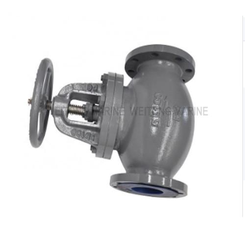 Reliable Marine Valve , Cast Iron 10K Globe Valve JIS F7307 With Handle Wheel