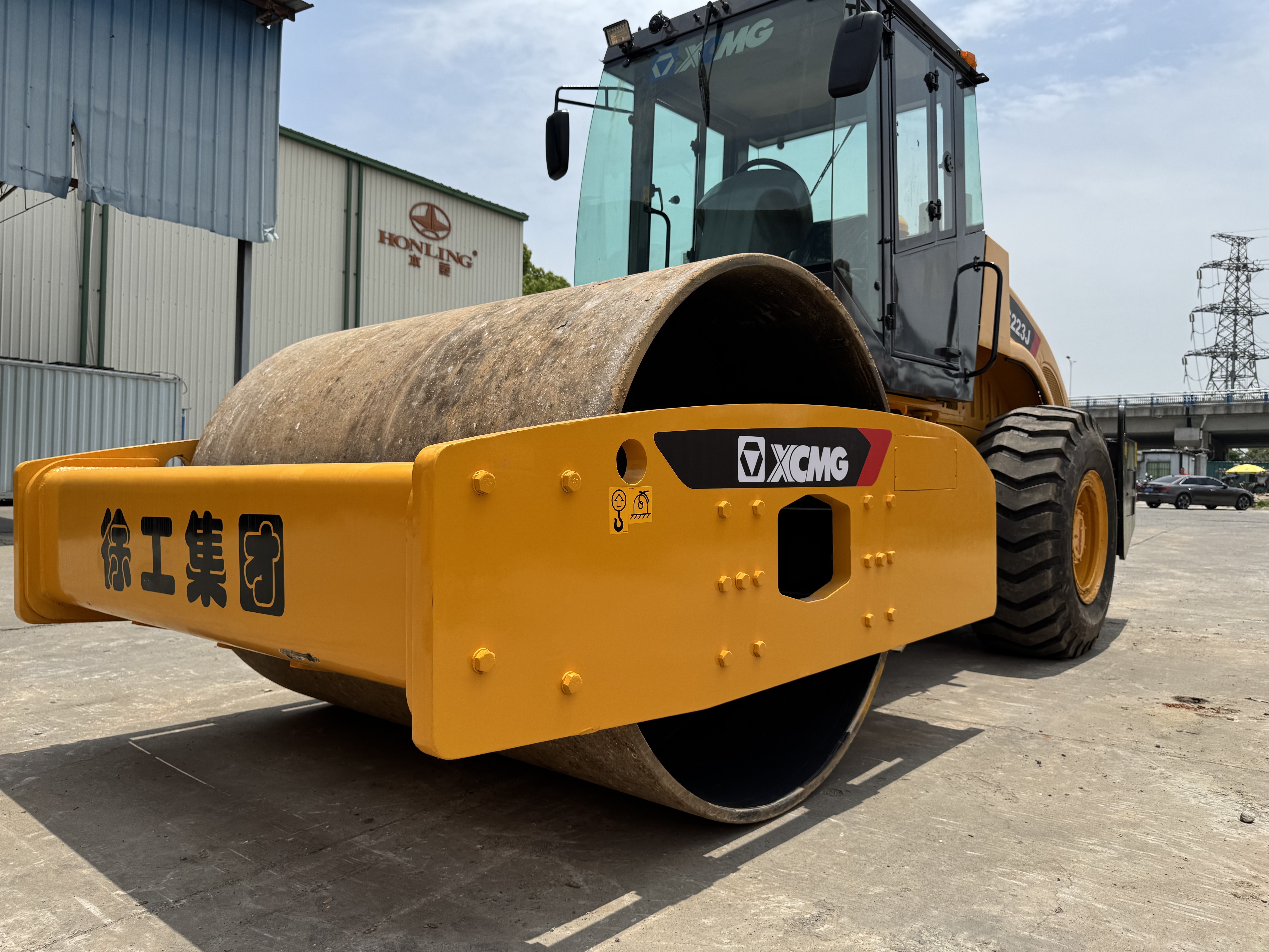 Used XCMG XS223JS Road Roller 14 Tons with 138HP Engine Power and Dual-Frequency