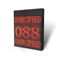 IP54 Signos de visualización de velocidad de radar con protección solar o con batería