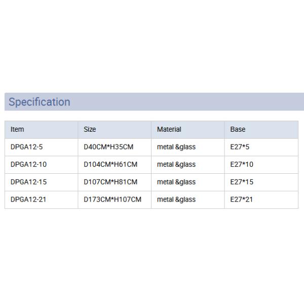 5,10,15,21 head bulbs DNA bubble glass ball pendant light magic bean pendant light