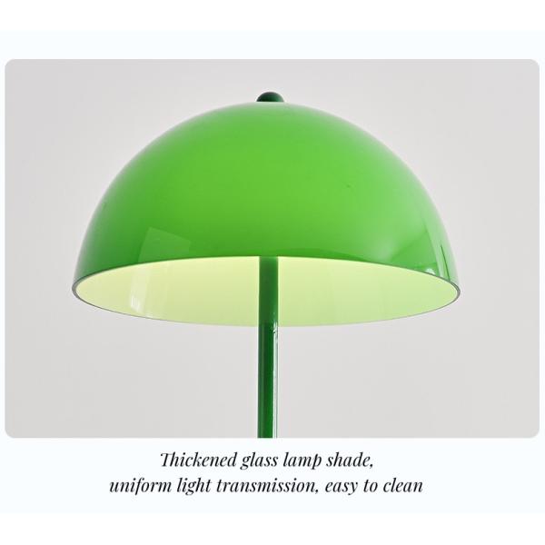 Cabeceira criativa Bean Sprout Lamp do quarto do estudo da lâmpada de Sofa Next To The Floor da sala de Emerald Green Atmosphere Lamp Living