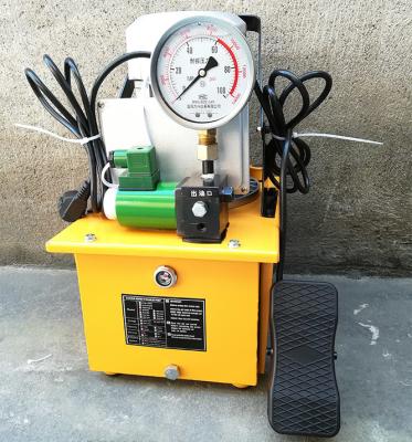 electric hydraulic pump ZCB-63A with single action, 70Mpa pressure for hydraulic crimping tool head, hydraulic puncher