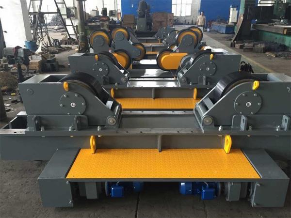 Pressure Vessel 40T Welding Turning Rolls , 600-4200mm Idler Rotator