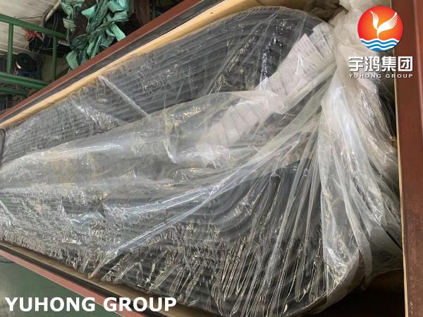 Seamless Carbon Steel U Bend Tube ASTM A179 Black Painting For Oil