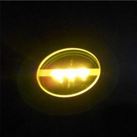3 LED Warm White Solar Buried Lamp All Metal LED Brick Plaza Lamp Buried Lamp