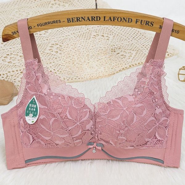 Women Bra Underwear High Quality Comfortable Fashion Design Bra With Lace Wire-Free Wholesale Bra Winter for Women