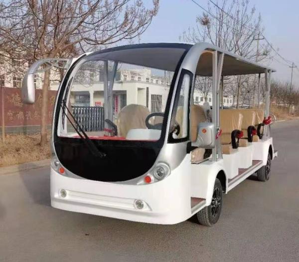 Electric shuttle bus factory directly supply cheap price electric sightseeing car 72V battery passenger car