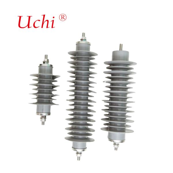 Pararrayos de sobretensión de óxido metálico polimérico de 10 kV 10 kA para alta tensión (HV) y media tensión (MV)