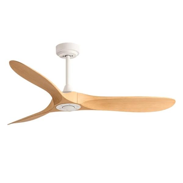HFBH modèle 666 52 pouces ventilateur de plafond léger avec lampadaire ABS lampadaire ventilateur de plafond