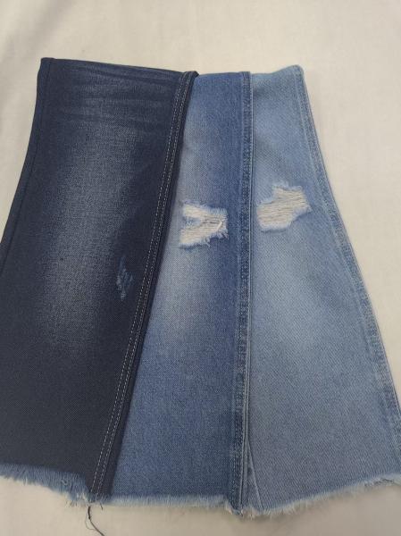 10.7 oz de polyester de coton en fibres de denim récupérées 10x7 JSD3306