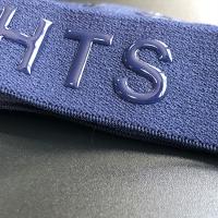 O anti aperto do silicone da faixa elástica do deslizamento imprimiu o Webbing para o roupa interior