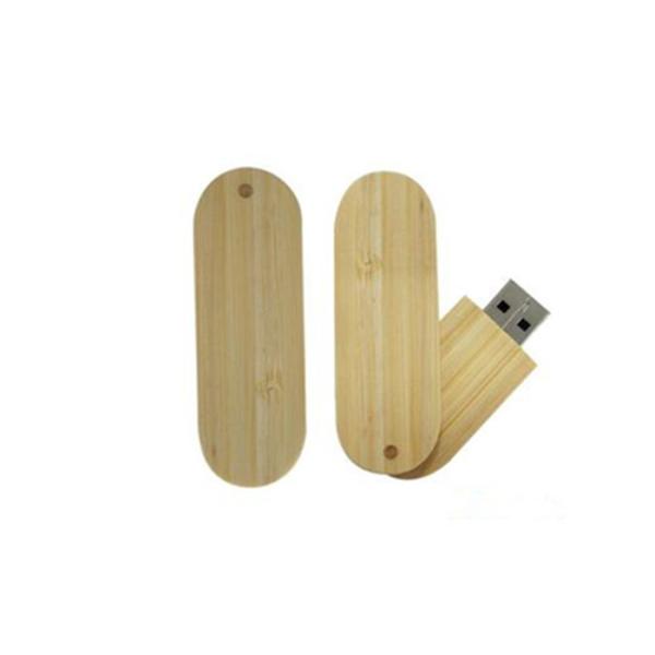 Auto - Run Proof Wooden Usb Flash Drive , Shockproof / Moisture Bamboo Flash Drive