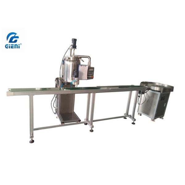 Chaîne de production complètement automatique de machine de remplissage de rouge à lèvres bec simple