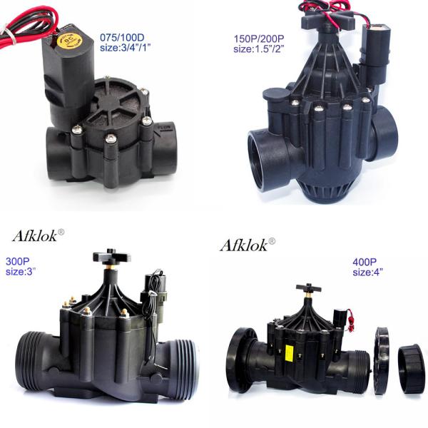 Múltiple ajustable de la válvula de la irrigación, válvula de la irrigación de regadera de la presión baja