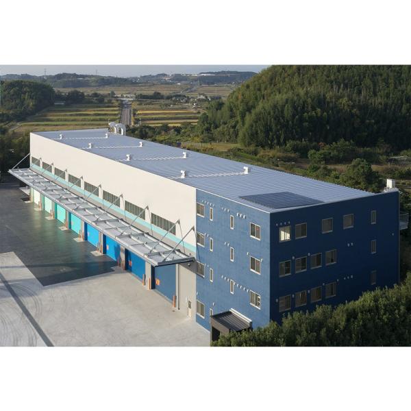Pre Fab Warehouse Workshop Steel Industrial Buildings Rigid Metal Buildings