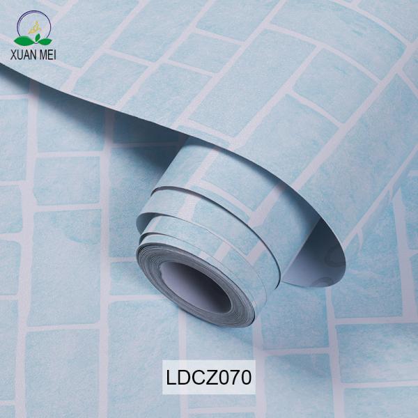 DIY 3D Brick Stone Wallpaper 3D PVC Wallpaper Sticker For Villa Hospital School