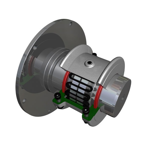 Bibby Serpentine Spring Wide Bandwidth Taper Grid Coupling Low Noise