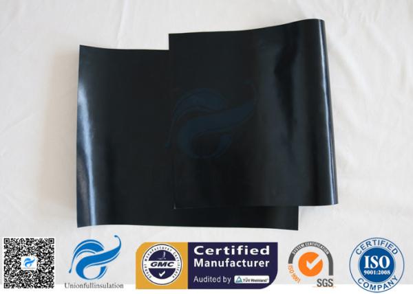 0.12mm FDA Black Non Stick PTFE BBQ Grill Mat Oven Liner 15.75x13