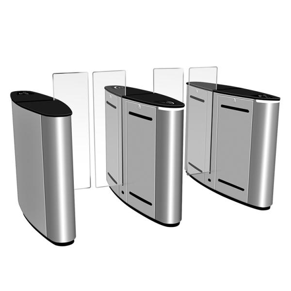 Automatic Sliding Gate Turnstile , Touchless Turnstile Facial Recognition