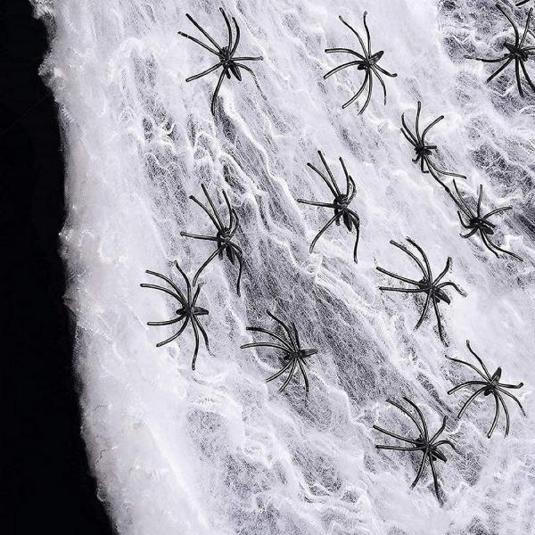 Polyester Spider Web Cotton Thread Haunted House Decoration for Halloween Party Props