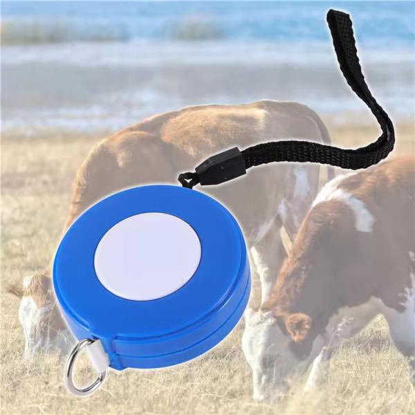 2.5 M Cintas de medição retráteis Animais de criação Cintas de medição do peso corporal para clínicas veterinárias