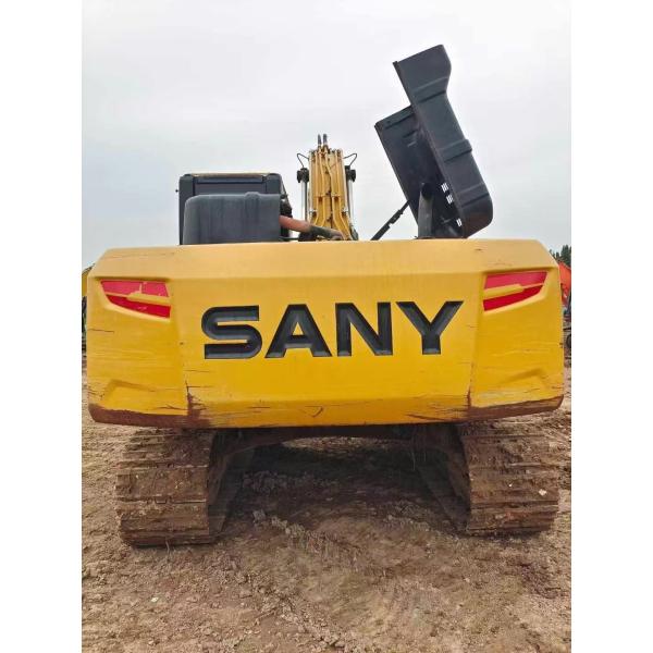 Excavateur grand Sany 215c machine de construction utilisée avec peu d'heures de travail