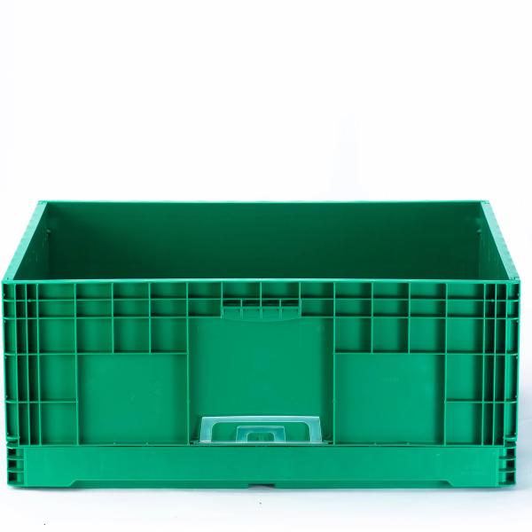 Container de armazenamento de ferramentas da UE personalizado 800x600x340mm Caixa de plástico movível dobrável
