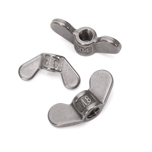 ANSI/ASME Standard Alloy Steel Stainless Steel Butterfly Wing Nut DIN315 Galvanized Finish for Retail Industry