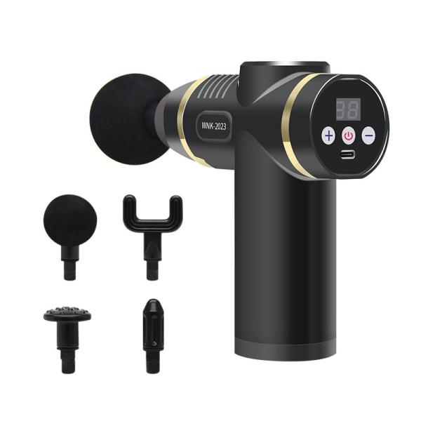 Mini Body Percussion Massage Gun for Relaxing Muscles and Deep Tissue Fascial Massage
