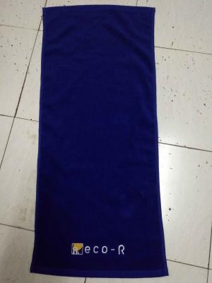 100% Cotton Customized Logo Small MOQ Cheap Embroidered Hand Towel