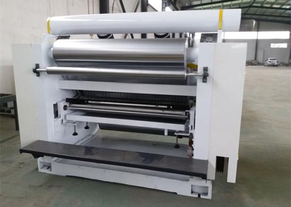 High Precision Corrugated Cardboard Machine 2 Ply Steam Heating Single Facer
