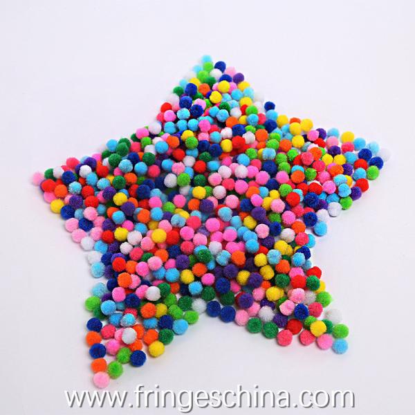 Wholesale Colorful DIY Pom Pom Ball For Costume Christmas Decoration