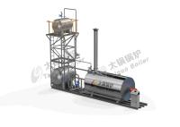 Caldeira de óleo térmico industrial de 3600 kW, combustível a gás para fábricas de borracha