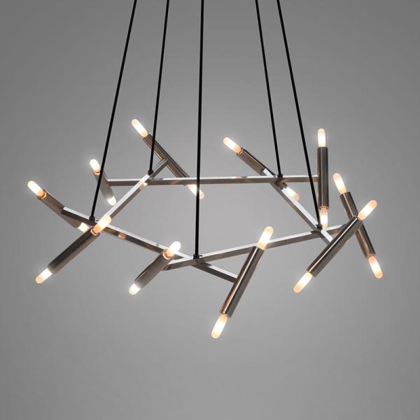 Simple creative light luxury dining room living room chandelier modern Le Diamant Chandelier(WH-MI-191)