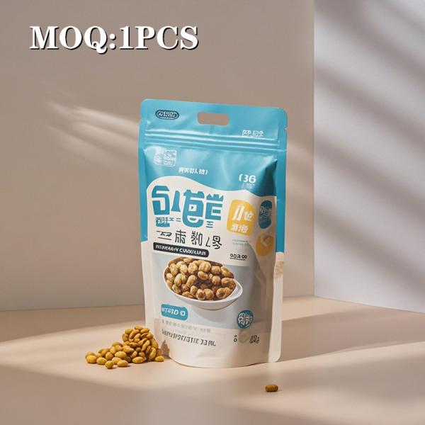Custom Printed Stand-up Pouch For Edible Candy And Tea 3.5g 7g 14G 1oz 1lb 1kg Food Frosted Mylar Zipper Bag