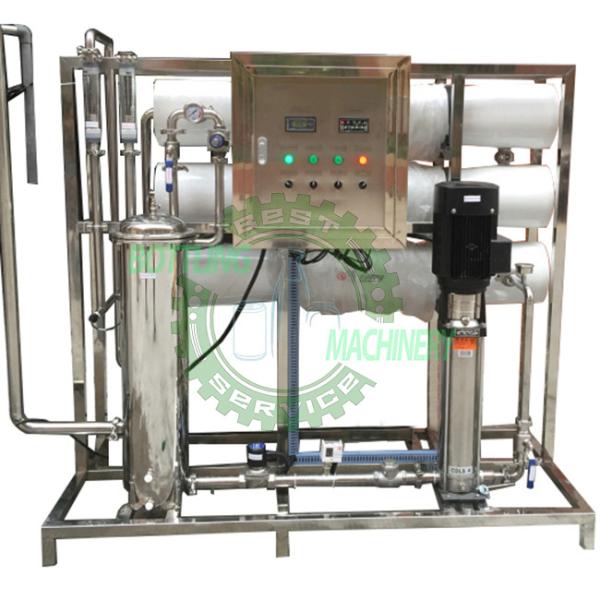 3 Ton Per Hour SUS304 Filters And FRP Membrane Housing Water Purifying Machine