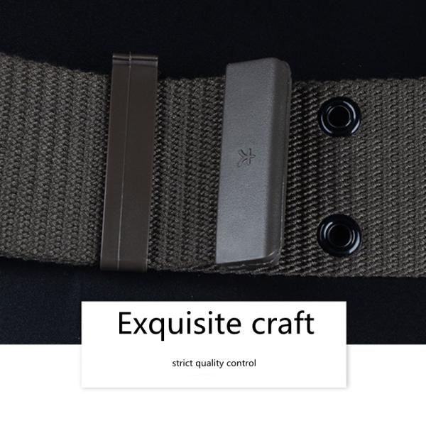 5cm Outdoor Hunting Gear 125cm Nylon Tactical Belt Metal Buckle