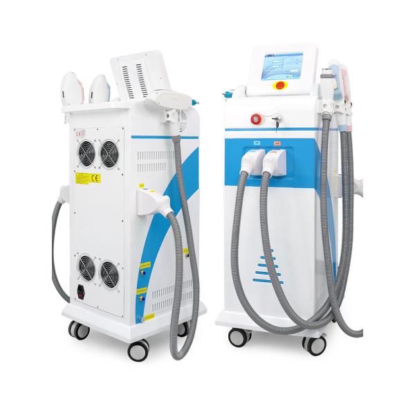 4-in-1 Beauty Machine with Elight Laser RF IPL Nd Yag Hair Removal Device