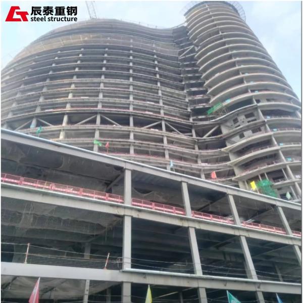 Prefabricated Steel Structure Office Building Lightweight For Industrial / Commercial