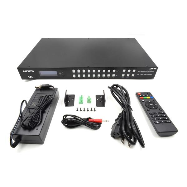 9x9 4K Video Wall Controller Seamless Switching 4k HDMI 9x1 Multi Viewer 1080P