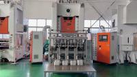 Machine de fabrication de feuille d'aluminium à 4 cavités efficace avec une machine et un travail